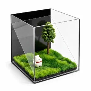 Personalized Pet Hologram Display Box for Smartphone, front view